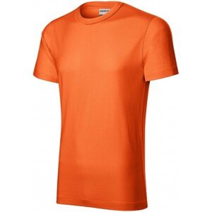 Odolné pánske tričko hrubšie, oranžová, M