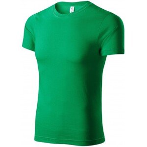 Tričko ľahké s krátkym rukávom, trávová zelená, 3XL