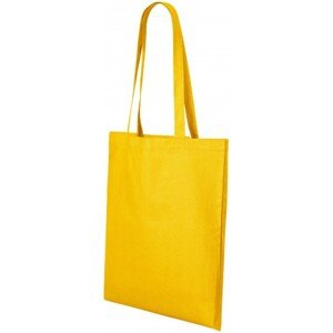 Bavlnená nákupná taška, žltá, uni