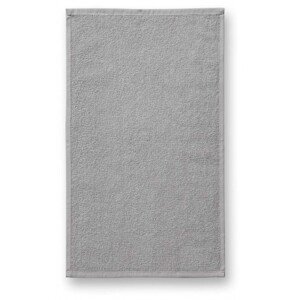 Malý bavlnený uterák, svetlo sivá, 30x50cm