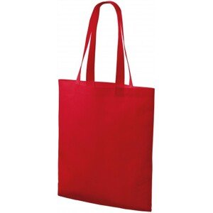 Nákupná taška stredne veľká, červená, uni