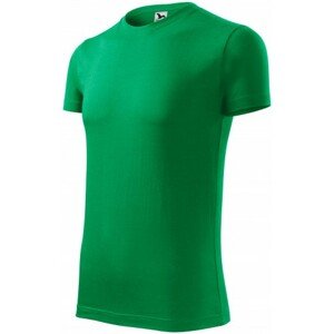 Pánske módne tričko, trávová zelená, M