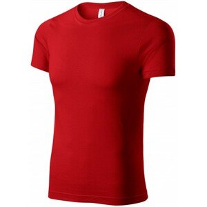 Tričko ľahké s krátkym rukávom, červená, 3XL