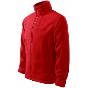 Pánska fleecová bunda, červená, L