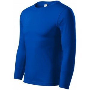 Tričko s dlhým rukávom, ľahšie, kráľovská modrá, XL