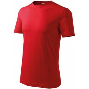 Pánske tričko klasické, červená, M