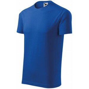 Tričko s krátkym rukávom, kráľovská modrá, XL