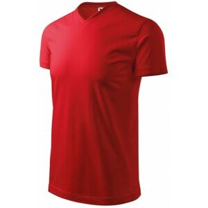 Tričko s krátkym rukávom, hrubšie, červená, 2XL