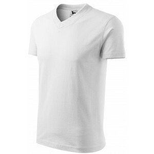 Tričko s krátkym rukávom, stredne hrubé, biela, 2XL