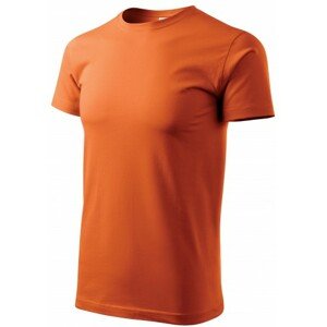 Pánske tričko jednoduché, oranžová, XS