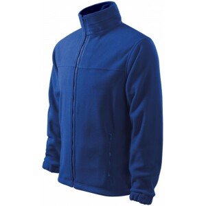 Pánska fleecová bunda, kráľovská modrá, XL