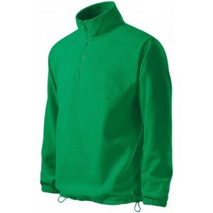 Pánska bunda fleecová, trávová zelená, 3XL