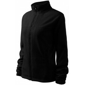 Dámska bunda fleecová, čierna, XL