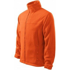 Pánska fleecová bunda, oranžová, 3XL