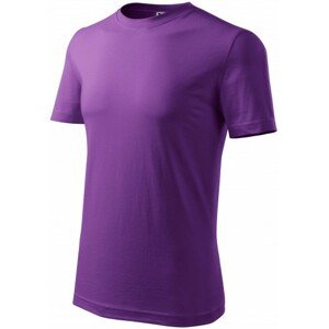 Pánske tričko klasické, fialová, XL