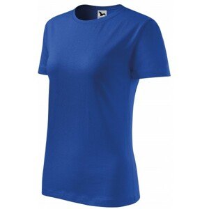 Dámske tričko klasické, kráľovská modrá, XL