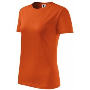 Dámske tričko klasické, oranžová, L