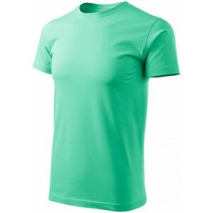 Pánske tričko jednoduché, mätová, XL