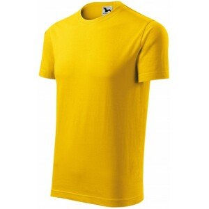 Tričko s krátkym rukávom, žltá, 2XL
