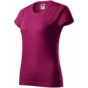 Dámske tričko jednoduché, fuchsia red, XL