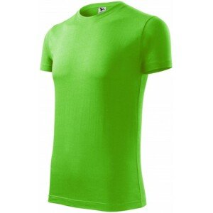 Pánske módne tričko, jablkovo zelená, XL
