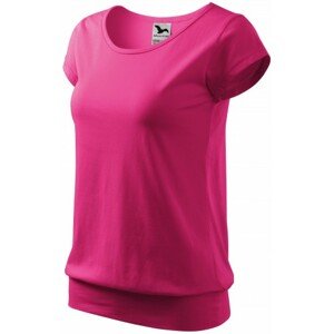 Dámske trendové tričko, purpurová, XL