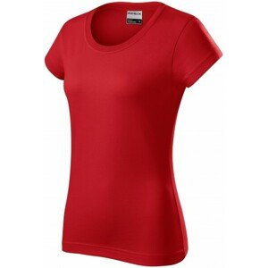 Odolné dámske tričko, červená, XL