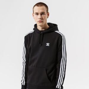 Adidas S Kapucňou 3-Stripes Hoody Čierna EUR XL