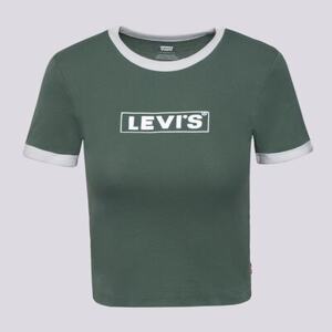 Levi's Graphic Ringer Mini Tee Greens Khaki EUR L