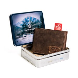 Pánska peňaženka z brúsenej kože Peterson 304G-5811