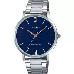 Pánske hodinky CASIO MTP-VT01D-2B (zd165c) - KLASYKA + BOX