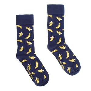 Ponožky s veselým banánovým vzorom