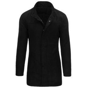Čierny elegantný kabát