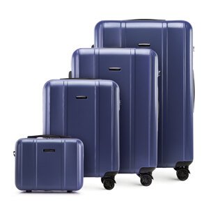 Sada troch kufrov + kozmetický kufrík
