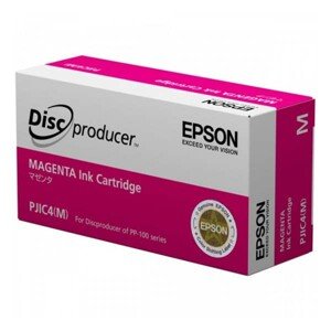 Epson originál ink C13S020450, magenta, PJIC4, Epson PP-100, purpurová