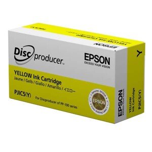 Epson originál ink C13S020451, yellow, PJIC5, Epson PP-100, žltá