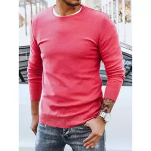 Pánsky sveter ružovej farby