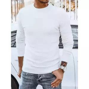 Biely štýlový sveter