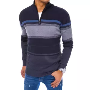 Trendový sveter s pásikmi
