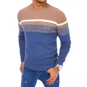 Dokonalý modrý pánsky sveter