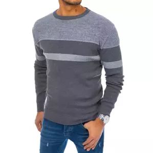 Klasický svetlo-sivý sveter
