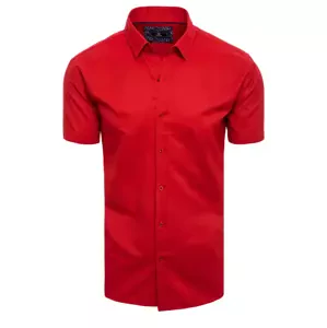 Trendová košeľa v červenom prevedení