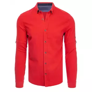 Pánska košeľa v červenej farbe skl.41