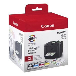 Canon originál ink PGI-2500, 9290B004, CMYK, blister, 1295str., Canon Multi pack MAXIFY iB4050, ib4150, MB5050, MB5150, 5350, 5450