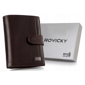 ROVICKY PC-101L-BAR RFID kožená peňaženka