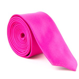 Ružová pánska kravata.