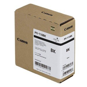 Canon originál ink PFI110BK, black, 160ml, 2364C001, Canon imagePROGRAF TX-2000, TX-3000, TX-3000, TX-4000, čierna