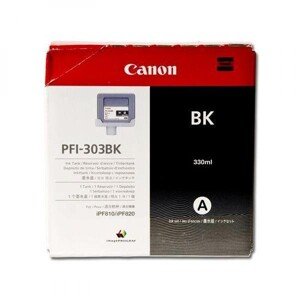 Canon originál ink PFI303BK, black, 330ml, 2958B001, Canon iPF-810, 820, čierna