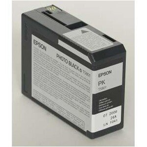 Epson originál ink C13T580100, photo black, 80ml, Epson Stylus Pro 3800, photo black