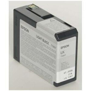 Epson originál ink C13T580700, light black, 80ml, Epson Stylus Pro 3800, light black